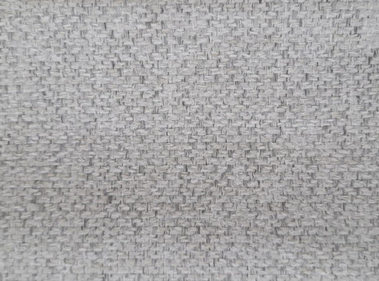 (DIS)Faux uni fabric col. light grey ( single width)