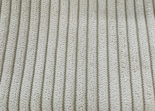 Fabric stripes design col. beige (single width)