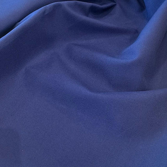 Outdoor fabric plain col. blue  (single width)