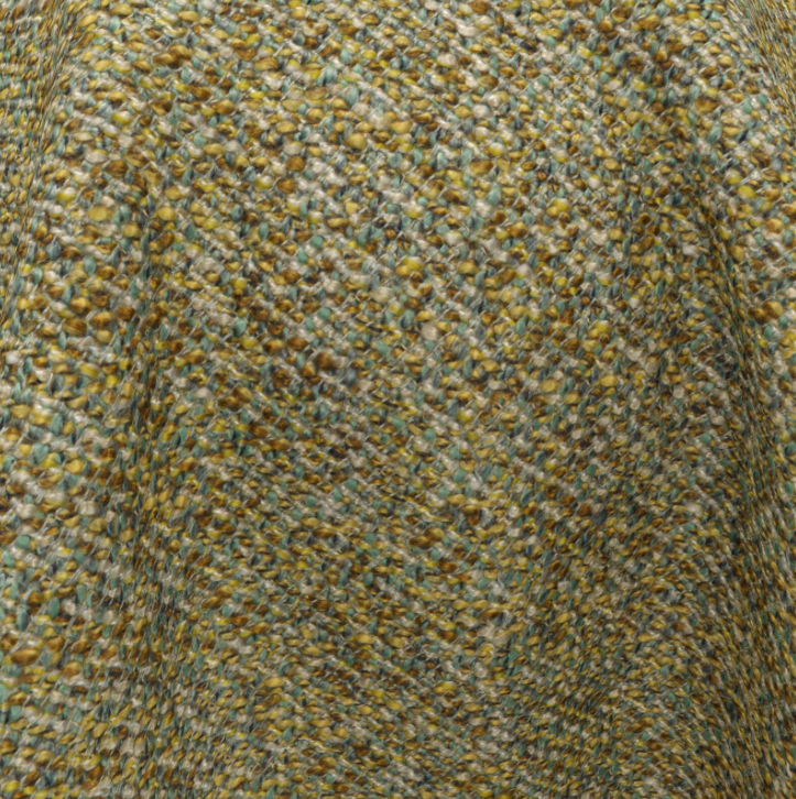 (FR) Fabric plain col.green (FibreGuard) (single width)