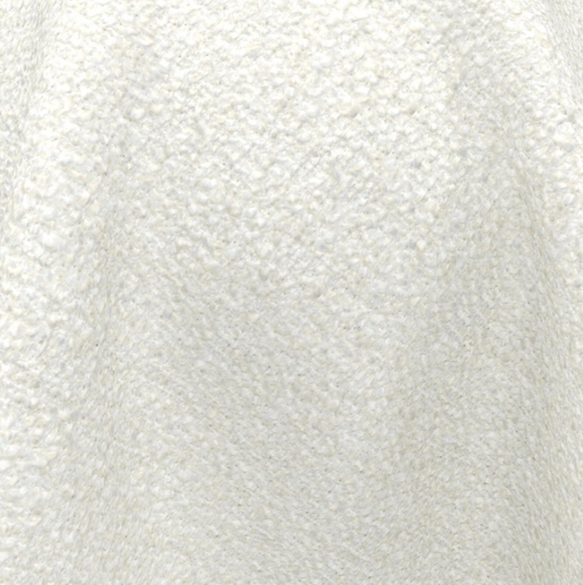 (FR) Plain Fabric col.White(Fibreguard) (single width)