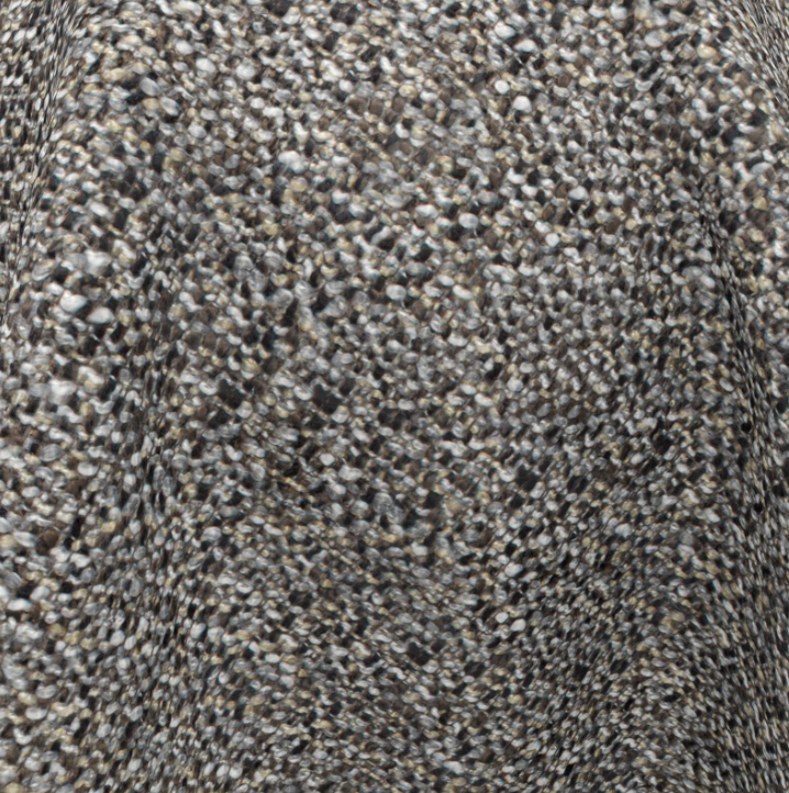 (FR) Fabric plain col. grey (Fireguard) (single width)