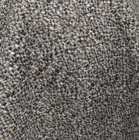 (FR) Fabric plain col. grey (Fireguard) (single width)