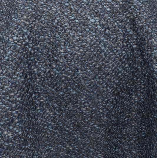 (FR) Fabric plain col. grey (Fireguard) (single width)