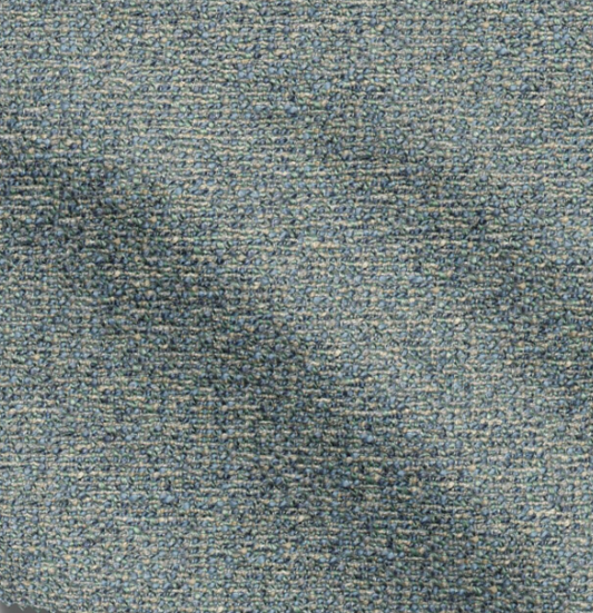 (FR) Fabric plain col. blue (Fireguard) (single width)