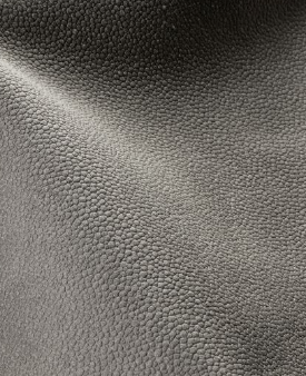 Faux leather col. light grey (single width)