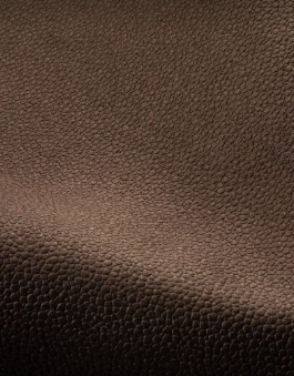 Faux leather col. dark brown (single width)