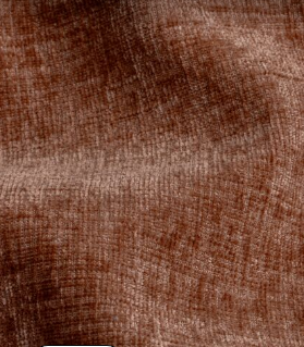 Fabric plain col. brown (single width)