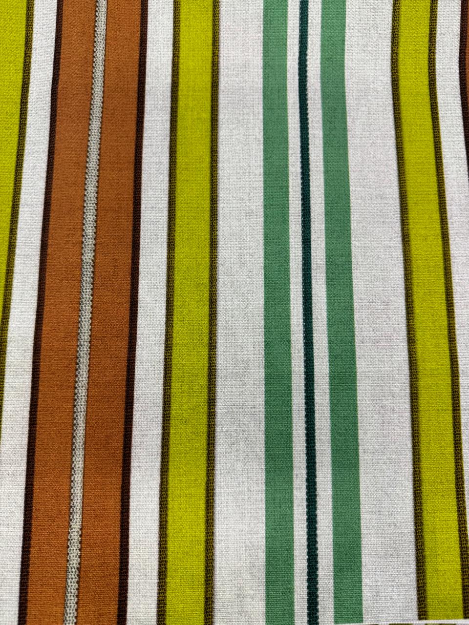 Outdoor fabric striped design col. multicolor (single width)