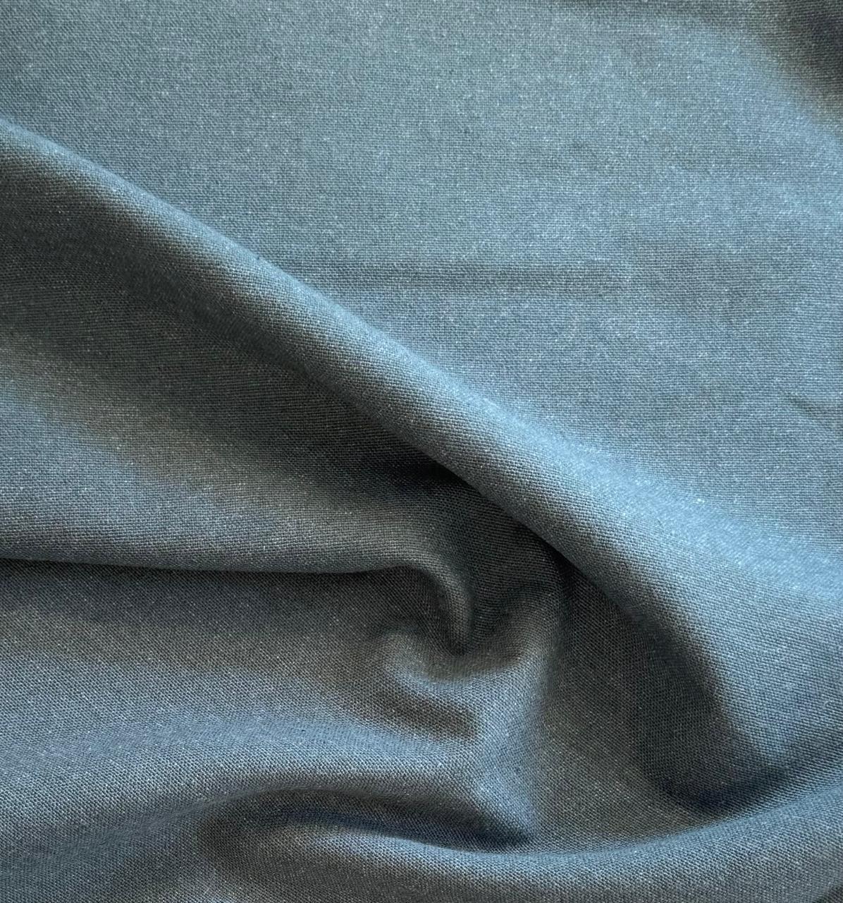 Fabric plain col.blue/green (single width)