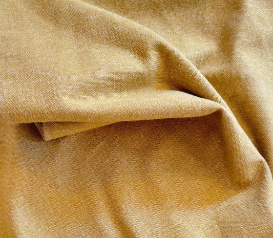 Fabric plain col. yellow (single width)