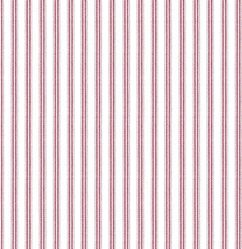 Fabric stripes modern design col. white/pink (single width)