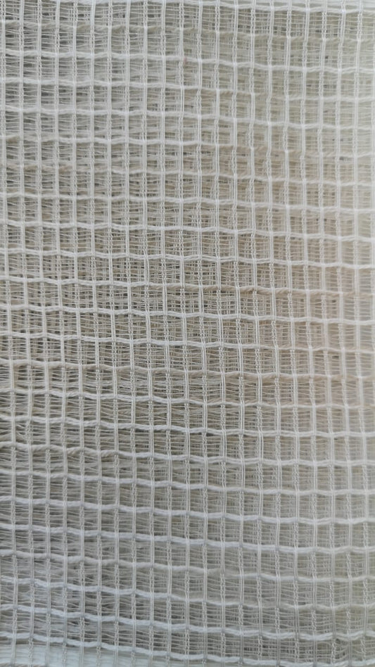 Sheer design col. off-white (double width)