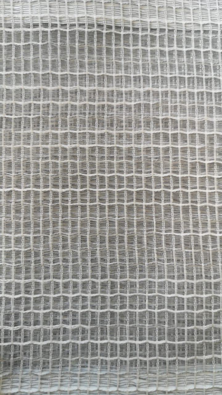 Sheer col.grey ( double width)