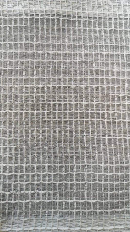 Sheer col.grey ( double width)
