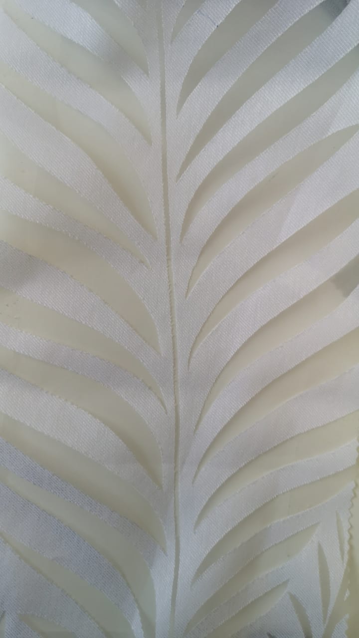 Sheer design col. white ( double width)