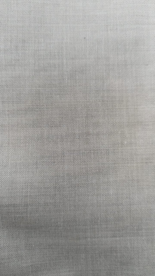 Sheer plain col. dark beige (double width)