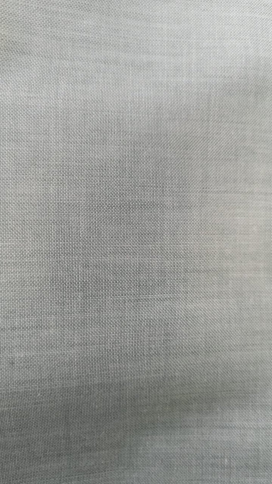 Sheer plain col. green (double width)