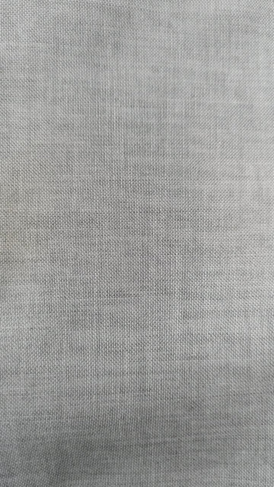 Sheer plain col. grey (double width)