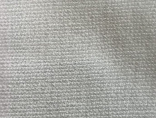 Fabric plain col. white ( double width)