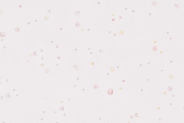 Wallpaper kids dots design col. pink