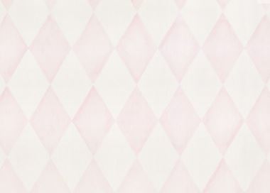 Wallpaper kids losange design col.pink