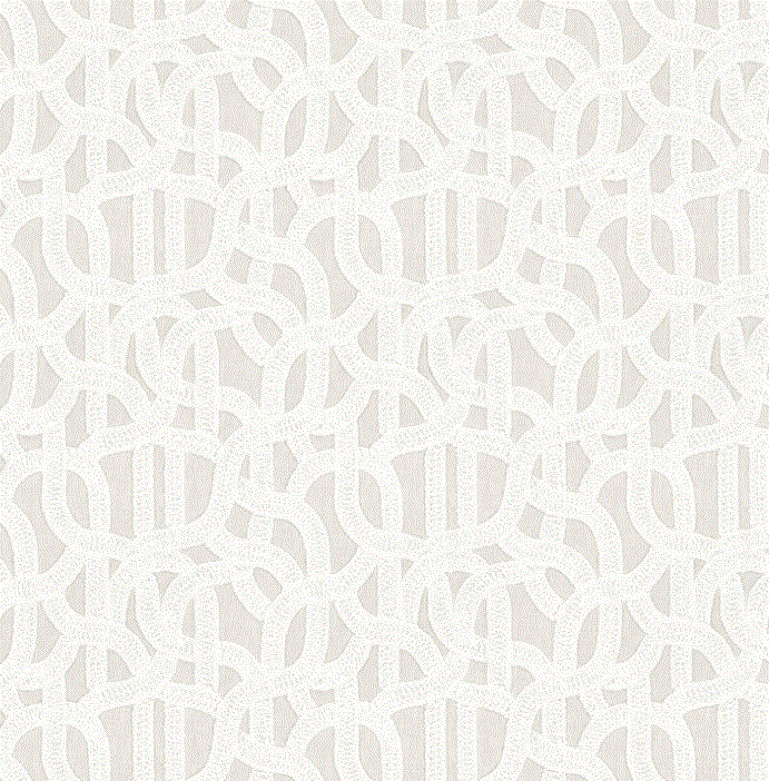 (FR) Fabric abstract geometric modern design col. limestone (single width)