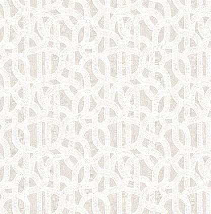 (FR) Fabric abstract geometric modern design col. limestone (single width)