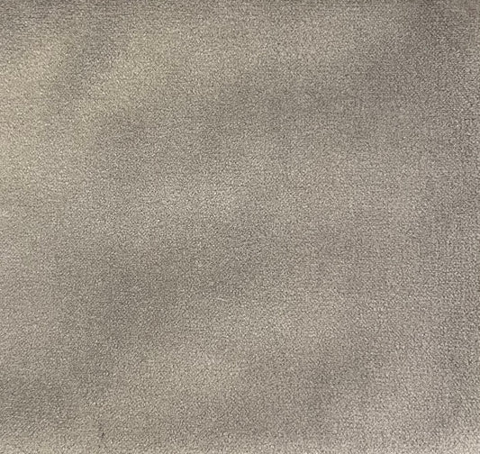 Plain velvet col. greige (single width)