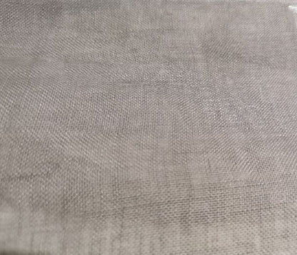 Sheer linen plain col.grey ( double width)