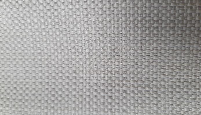 Faux uni col. light grey ( single width)