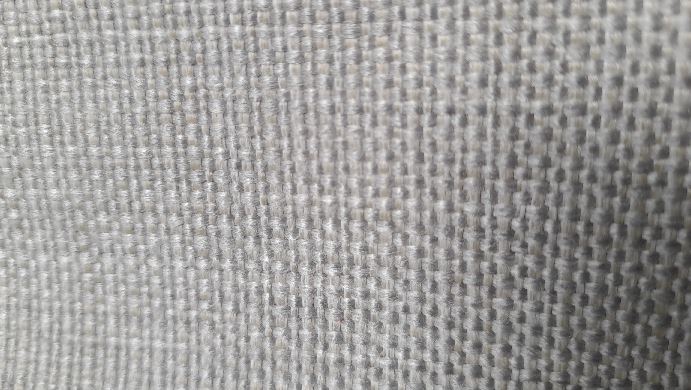 Faux uni col. grey ( single width)