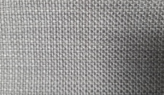 Faux uni col. grey ( single width)