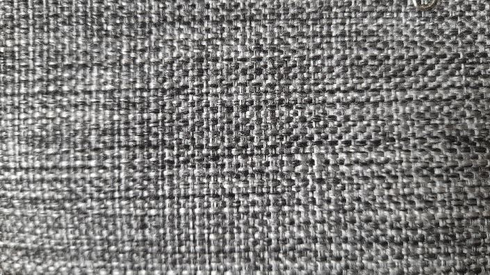 Faux uni col. grey (single width)
