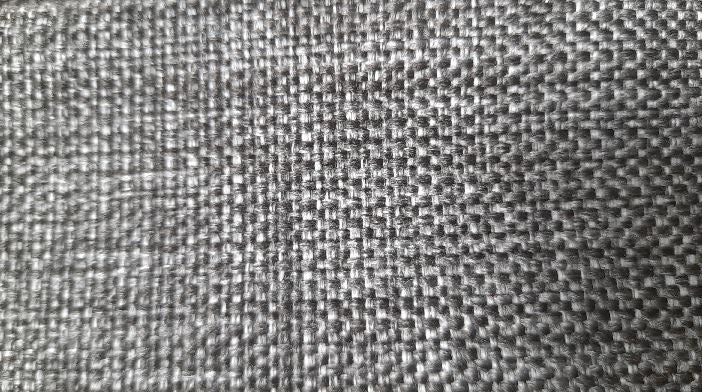 Faux uni col. dark grey ( single width)