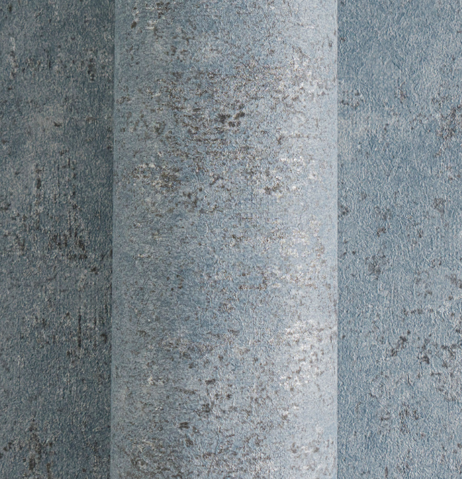 Wallpaper decorative plain col. blue