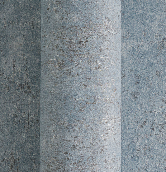 Wallpaper decorative plain col. blue