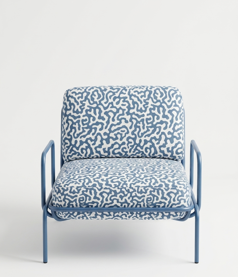 OUTDOOR ONE SEAT/WHITE (FABRIC NEEDED 2 M) KARIM CHAAYA