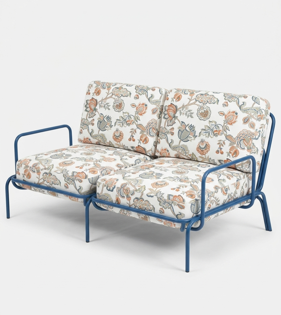 OUTDOOR TWO SEATS( FABRIC NEEDED 4M)