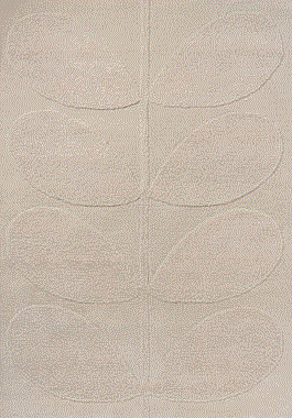 Carpet stem design col. off-white