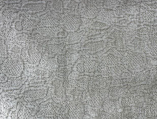 Velvet croco modern design col.beige (single width)