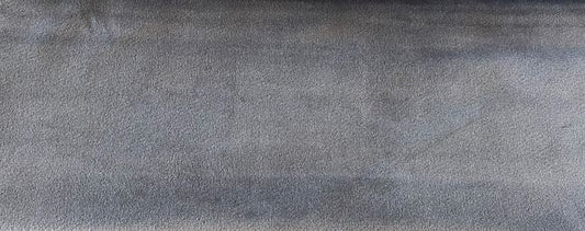 Velvet plain col. grey ( single width)