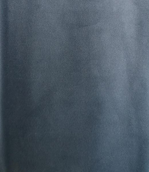 Velvet plain col.blue ( single width)