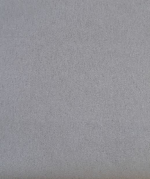 Plain microfiber col. grey (single width)