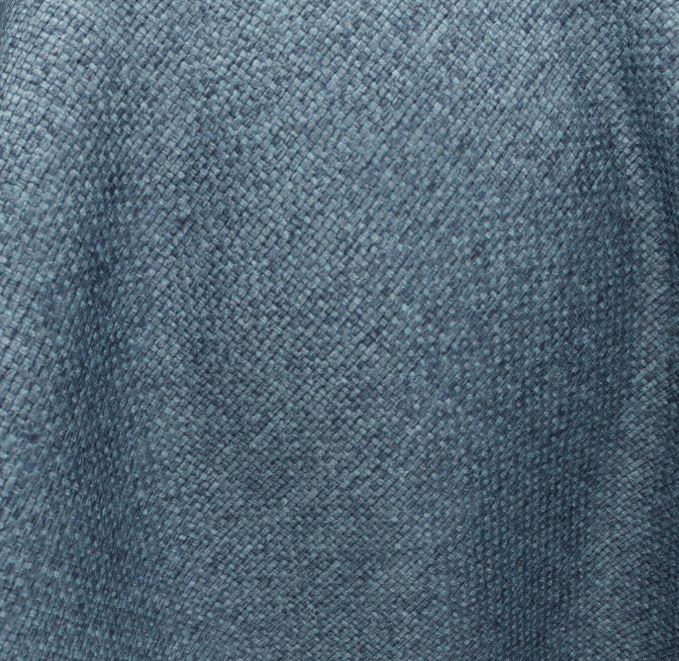 (FR) Fabric plain col.blue ( FiberGuard) (single width)