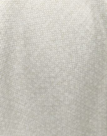 (FR) Fabric plain col. white( FibreGuard) (single width)