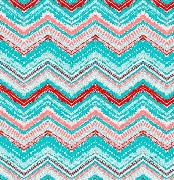 Fabric design col. multicolor (single width)
