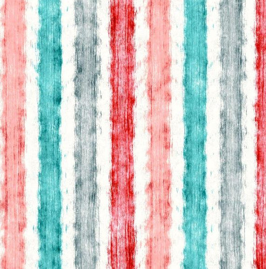 Fabric design col. multicolor ( single width)