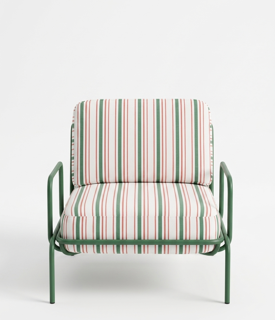 OUTDOOR ONE SEAT/WHITE (FABRIC NEEDED 2 M) KARIM CHAAYA