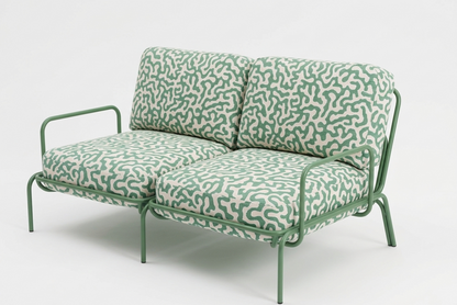 OUTDOOR TWO SEATS( FABRIC NEEDED 4M)